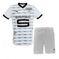 Camisa de time de futebol Stade Rennais Replicas 2º Equipamento Infantil 2024-25 Manga Curta (+ Calças curtas)